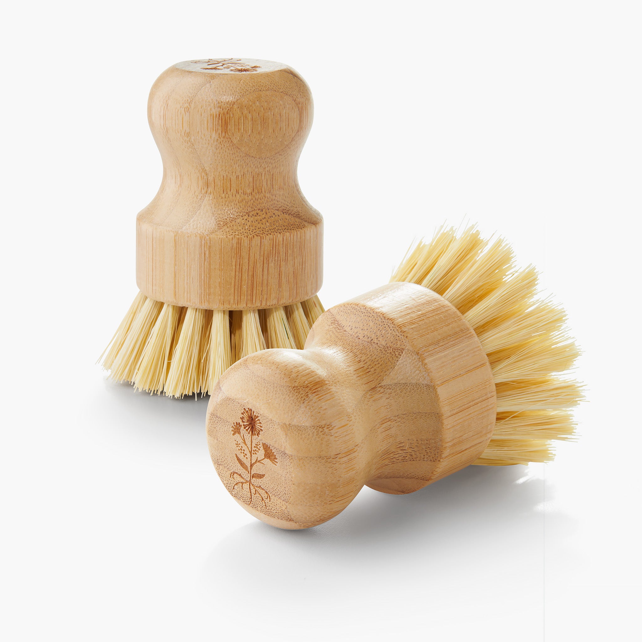 Zero Waste Modular Bamboo Dish Brush With Replaceable Head – Zero Waste  Outlet